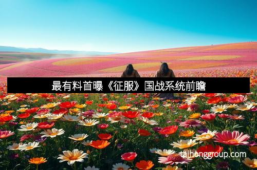 最有料首曝《征服》国战系统前瞻